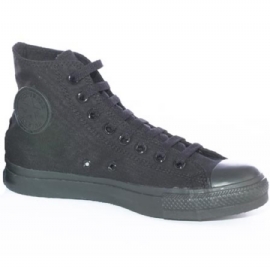 black and siyah converse